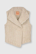 Load image into Gallery viewer, Rino &amp; Pelle - Jenna Faux Fur Vest in Stone.
