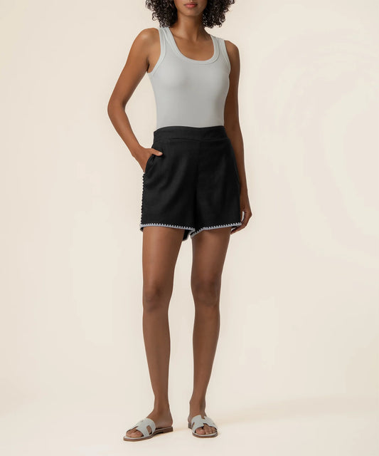 Kut From The Kloth - Nicolette Linen Bermuda Short
