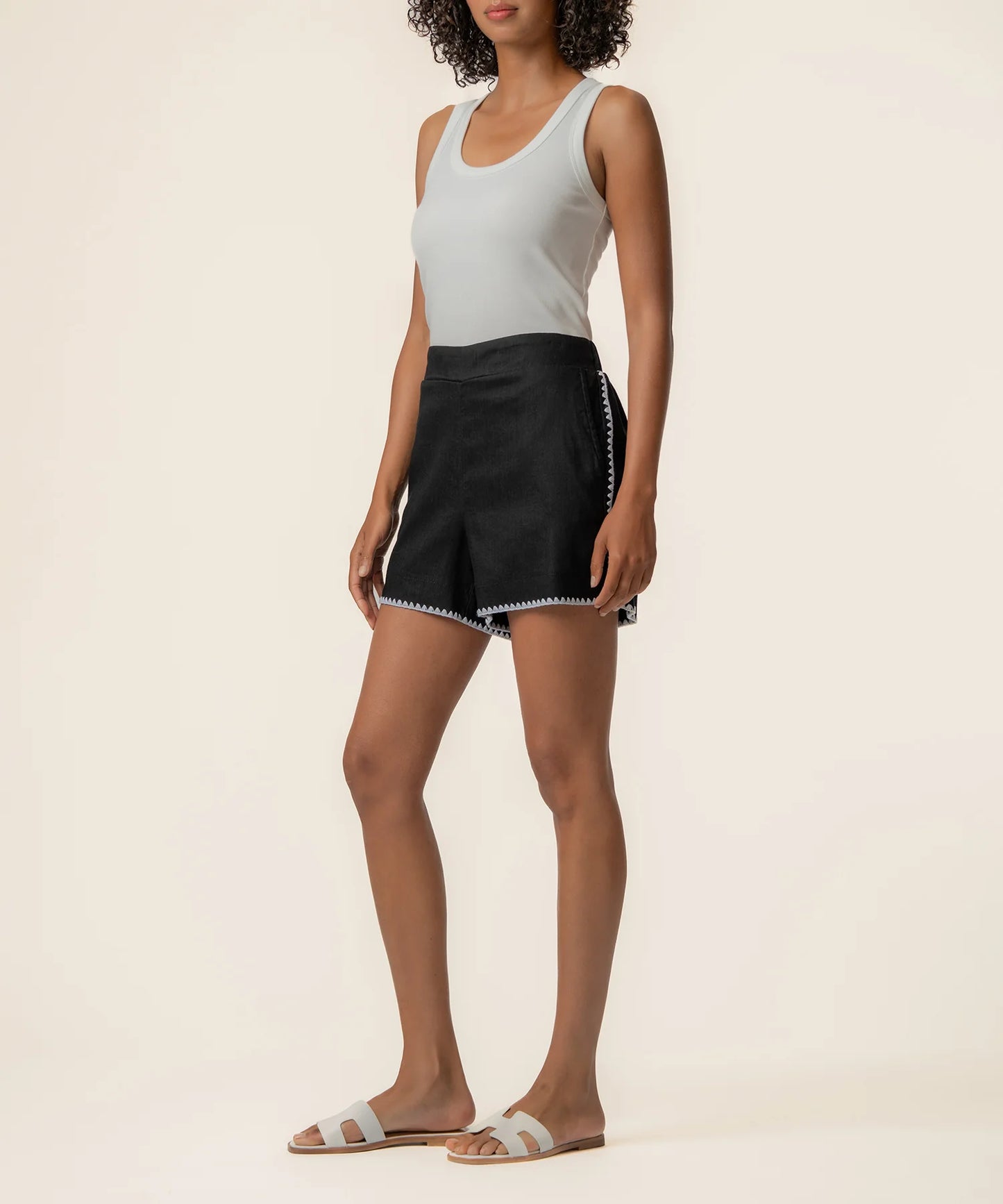Kut From The Kloth - Nicolette Linen Bermuda Short