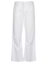 Load image into Gallery viewer, KUT From The Kloth Kelsey High Rise Ankle Flare Reg Hem KP0513MD6 in Optic White.
