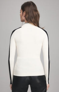 Model wearing Alp N Rock - Kendall II Sweater in Ivory - back.