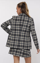 Load image into Gallery viewer, Sage the Label - Wilson Plaid Fitted Blazer
