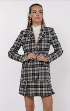 Load image into Gallery viewer, Sage the Label - Wilson Plaid Fitted Blazer
