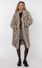 Load image into Gallery viewer, Sage the Label - Pixie Tipped Vegan Fur Coat
