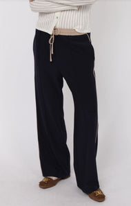 Sage the Label - On Film Vintage Contrast Piping Drawstring Pant
