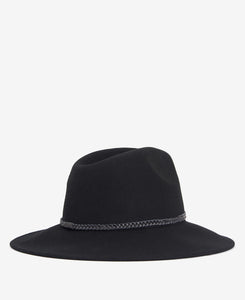 Barbour Tack Fedora in Black.