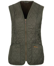 Load image into Gallery viewer, Barbour Fleece Betty Liner in Dark Olive.
