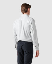 Load image into Gallery viewer, Model wearing Rodd &amp; Gunn - Barrhill Sports Fit Shirt in Ash - back.
