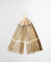 Load image into Gallery viewer, Barbour Maisy Tartan Scarf in Safari Dress Tartan.
