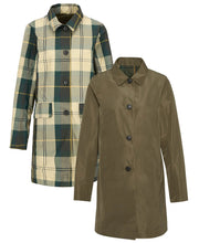 Load image into Gallery viewer, Barbour Babbity Reversible Showerproof Jacket in Dusky Green/Ancient.
