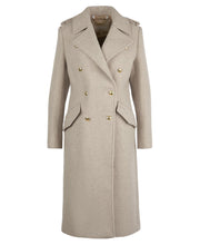 Load image into Gallery viewer, Barbour Inverraray Wool Coat in Light Fawn.
