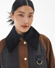 Load image into Gallery viewer, Model wearing Barbour Premium Catton Wax in Tan/Dark Classic
