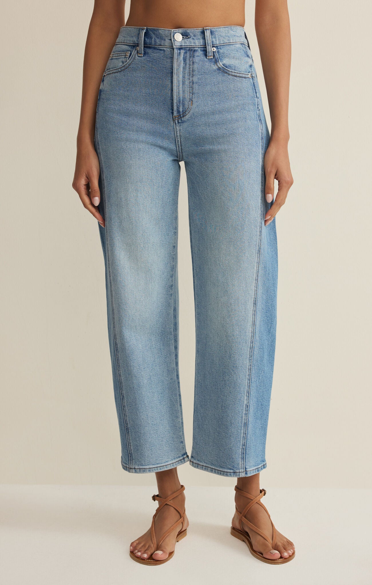 ZSupply - Luna High Rise Crop Bowed