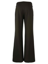 Load image into Gallery viewer, Kut From The Kloth - Meg Wide Leg Pant w/Trouser Pkts in Olive - back.
