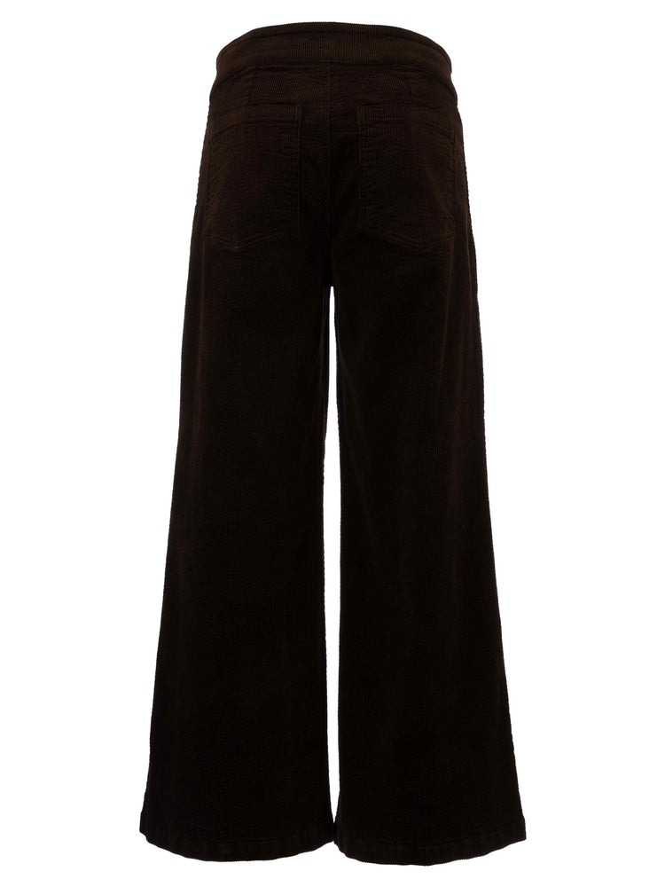 Kut From The Kloth - Meg Wide Leg Pant w/Welt Pocket in Fudge - back.
