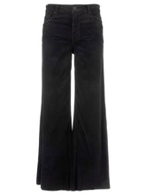 Load image into Gallery viewer, Kut From The Kloth - Meg Hige Rise Fab AB Wide Leg Raw Hem Long Inseam in Black.

