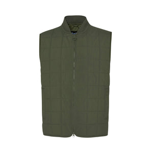 Barbour Elmstone Quilted Gilet in Uniform Green.