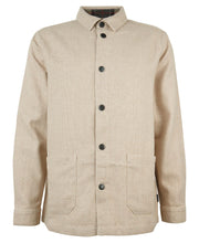 Load image into Gallery viewer, Barbour Waterhill Overshirt in Stone Marl.
