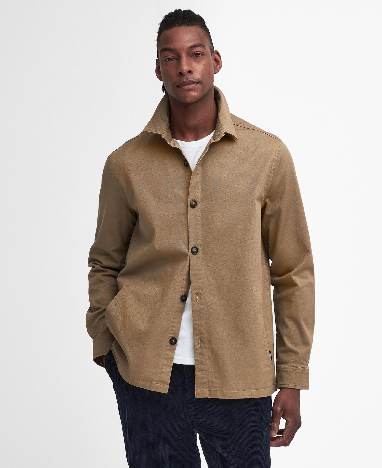 Barbour Ruxton Tailored Stretch Twill Overshirt – Louie