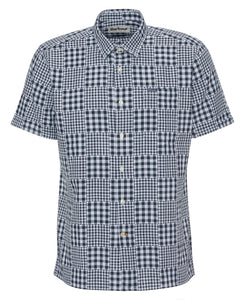 Barbour Willowbeach Summer Fit Shirt in Navy.