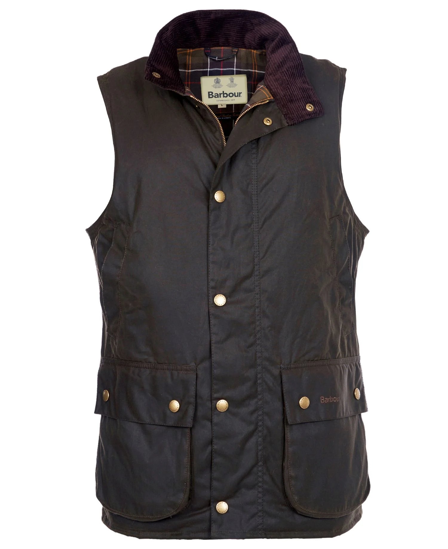 Barbour Westmorland Wax Vest Jacket – Louie