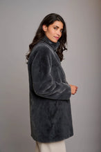 Load image into Gallery viewer, Model wearing Rino &amp; Pelle - Nonna Jacket in Night.
