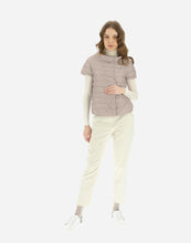Load image into Gallery viewer, Model wearing Herno - Women&#39;s Emilia Cap Sleeve Vest in Chantilly.
