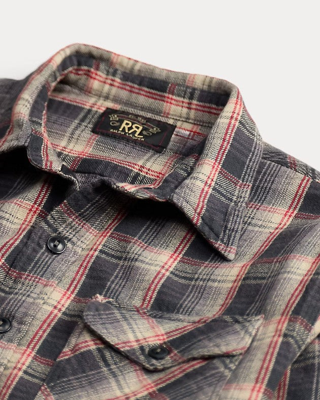 RRL - Plaid Twill Workshirt