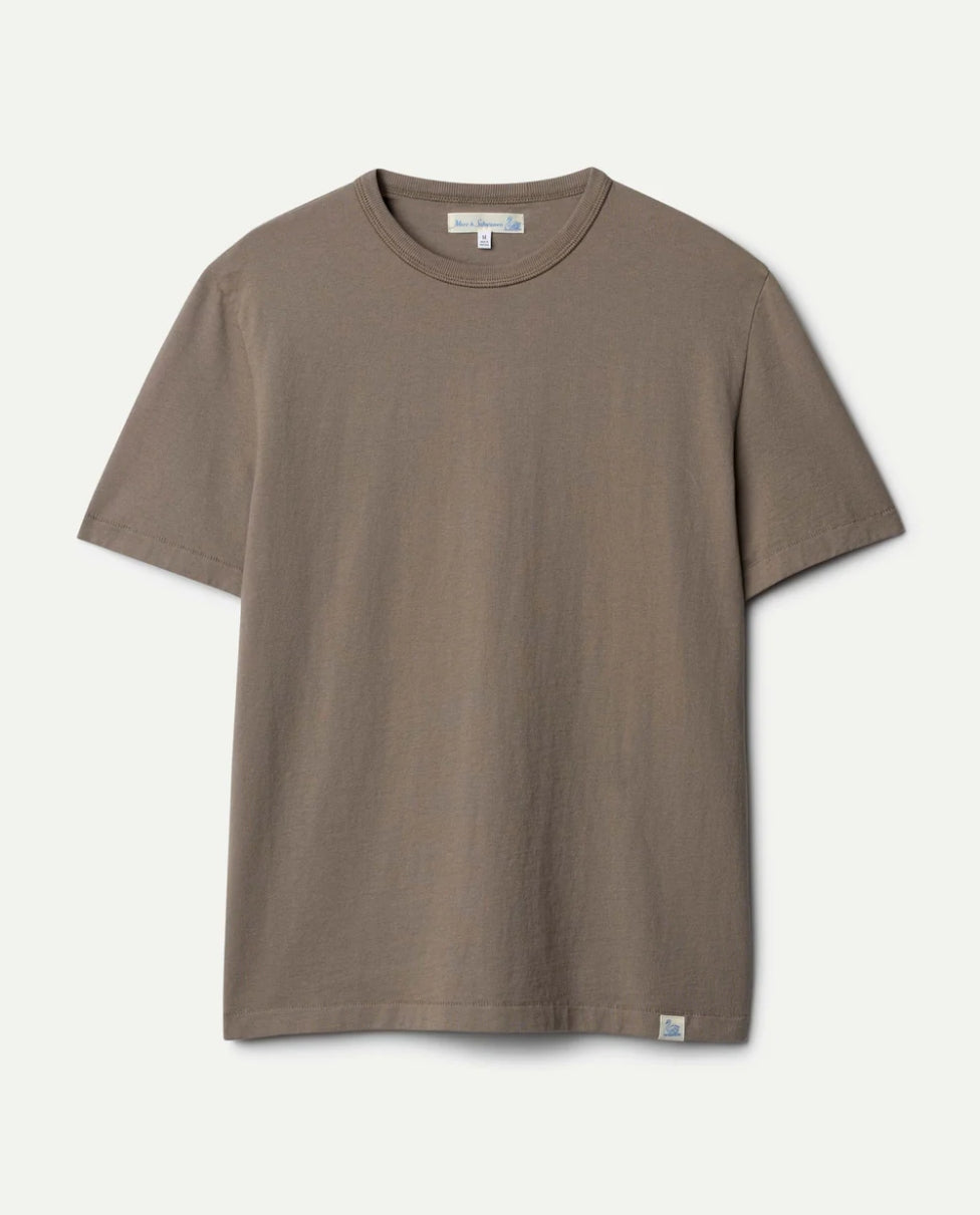 Merz B. Schwanen - Classic Cotton Jersey T-Shirt - Faded Grain