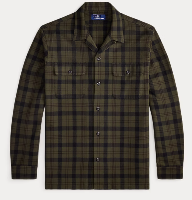 POLO Ralph Lauren - LS Cotton Woodsman Polo Country Camp Shirt