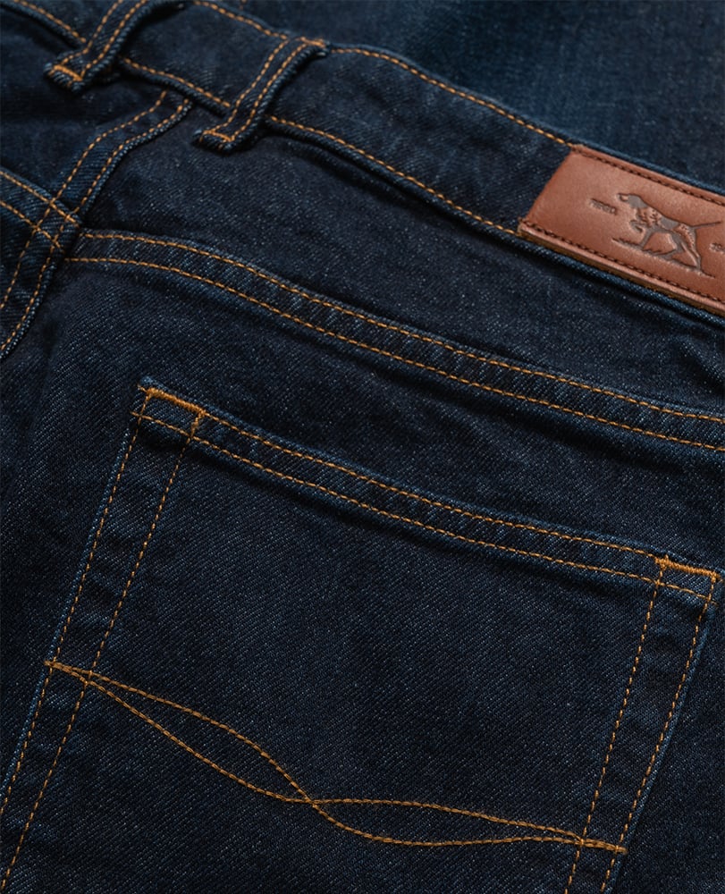 Rodd & Gunn - Sutton Straight Italian Denim in RL Dark Blue.
