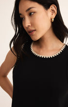 Load image into Gallery viewer, Model wearing ZSupply Delamer Midi Dress in Black.
