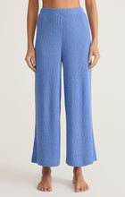 Load image into Gallery viewer, Model wearing ZSupply - Coastline Rib Pant in Bay Blue.
