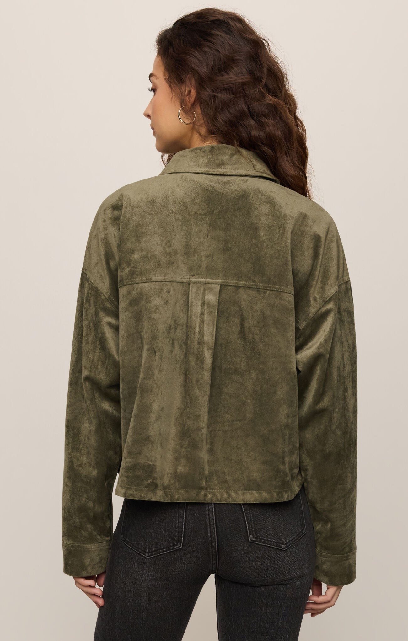 ZSupply - All Day Cropped Suede Jacket