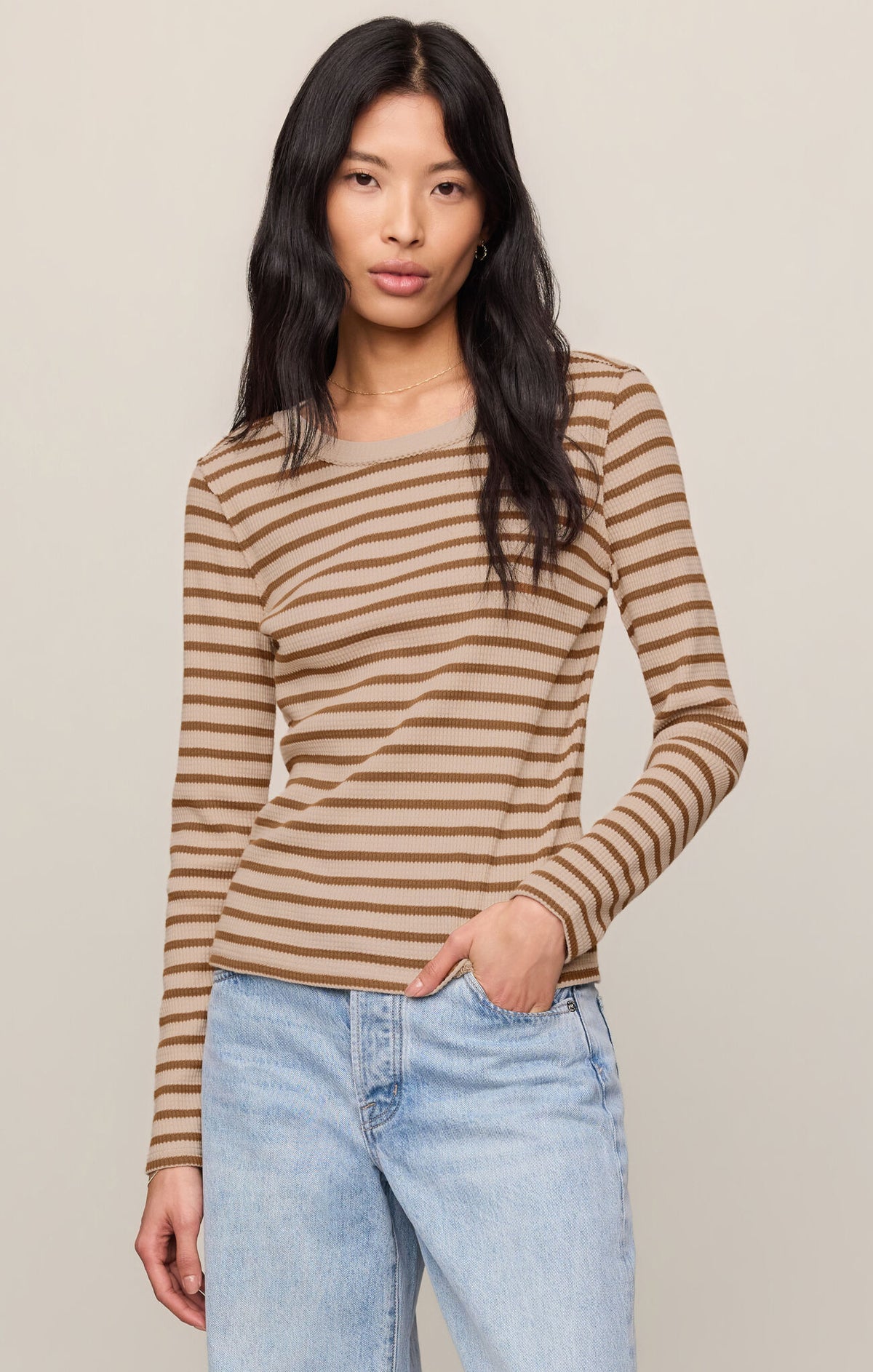 ZSupply - Arlet Stripe Thermal Top