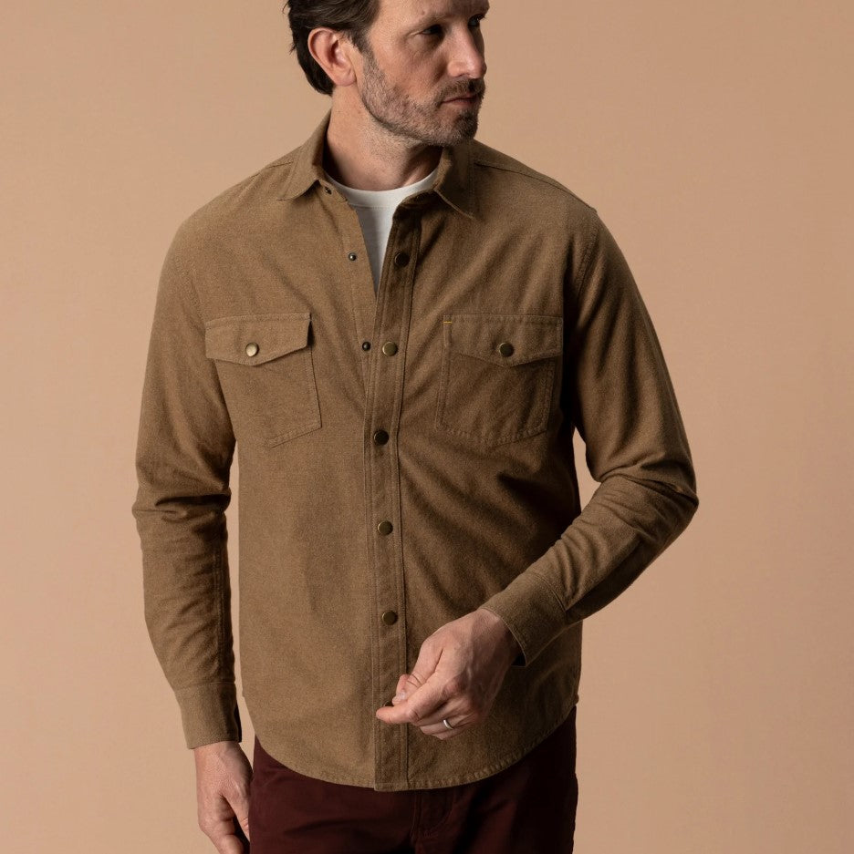 Duckhead - Brushed Canvas Snap Shirt