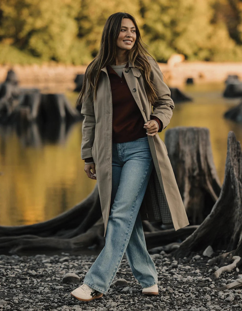 The Normal Brand - Stretch Car Coat