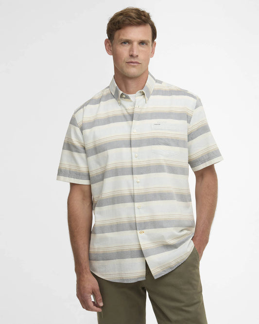 Barbour Chathill Striped Short Sleeve Shirt