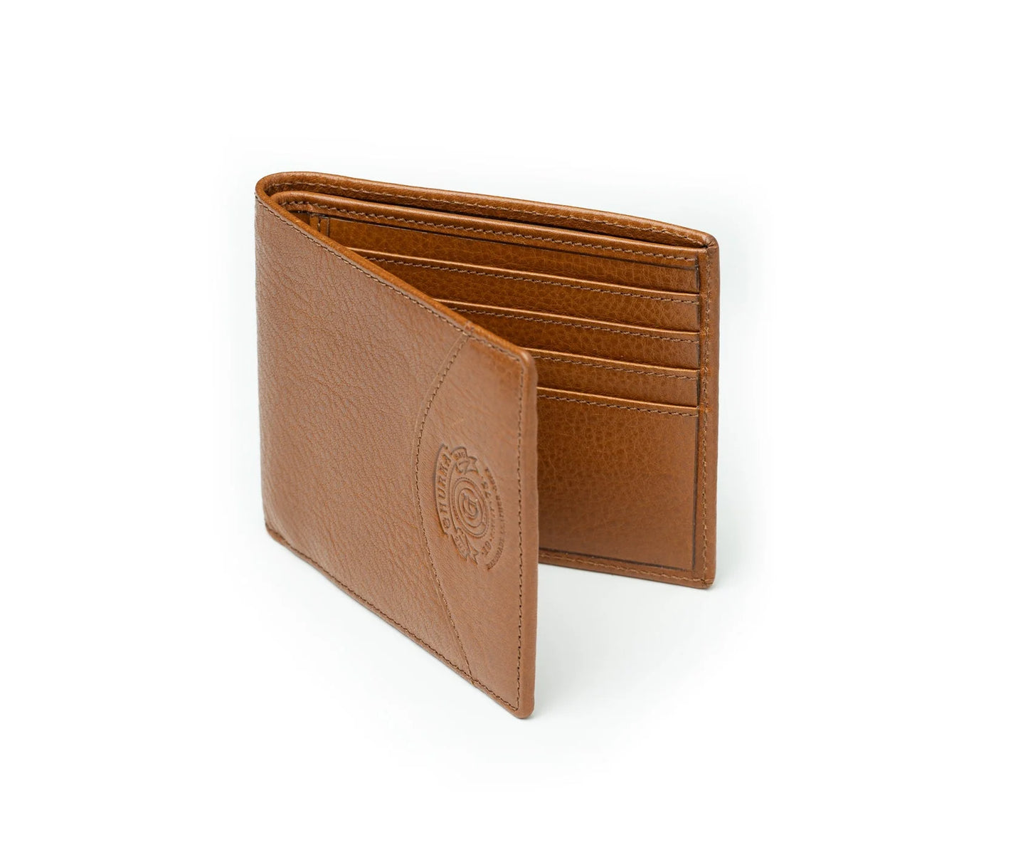 Ghurka - Classic Wallet No. 101 in Vintage Tan Leather.