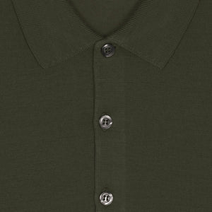 John Smedley - Cotswold L/S Shirt in Highland Green.