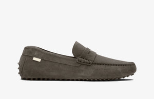Oliver Cabell Men's Driving Loafers in Slate.