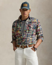 Load image into Gallery viewer, POLO Ralph Lauren - LS Classic Fit Patchwork Madras Shirt
