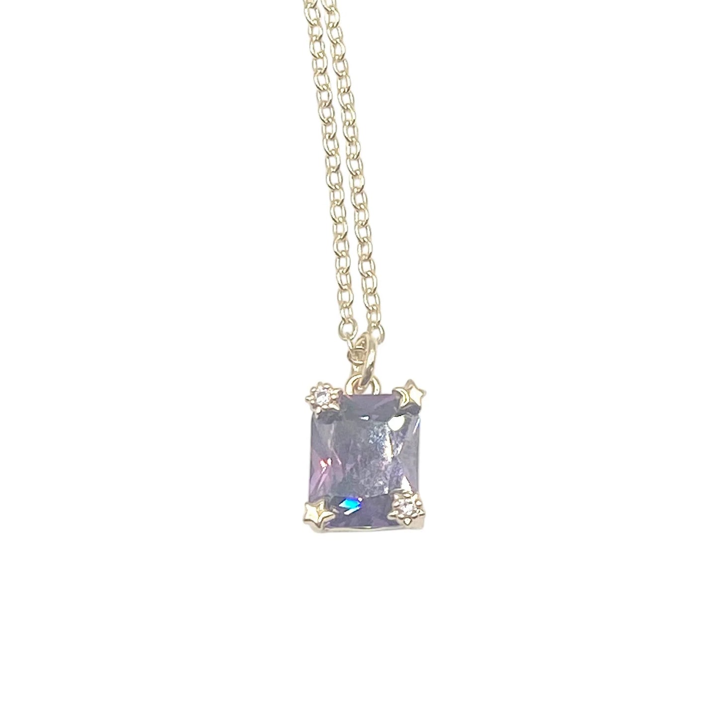 VB & CO. - Celestial Gemstone Crystal Necklace