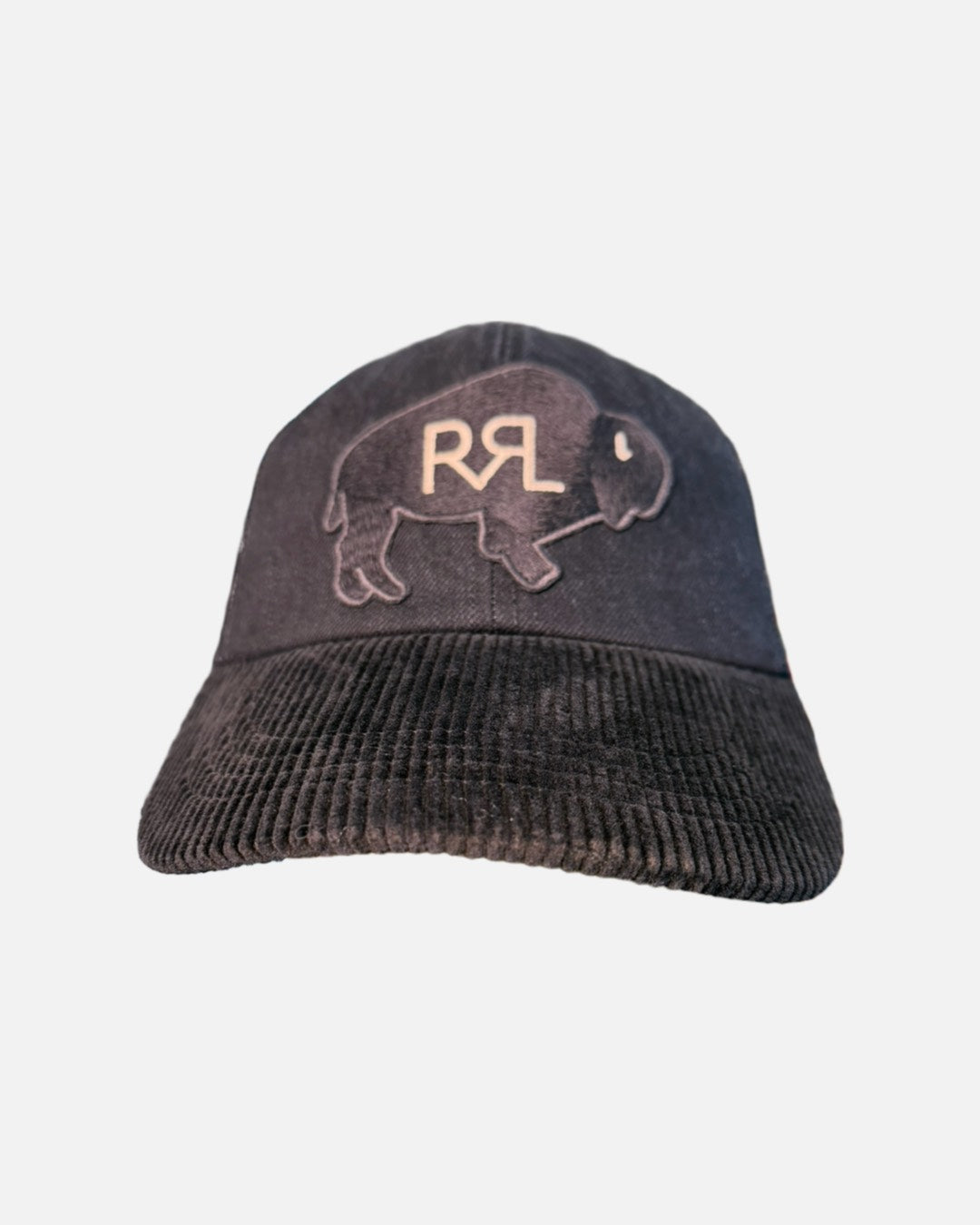 RRL- Black Corduroy Buffalo Hat