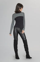 Load image into Gallery viewer, Model wearing Alp N Rock - Marta Mock Neck Shirt in Black.
