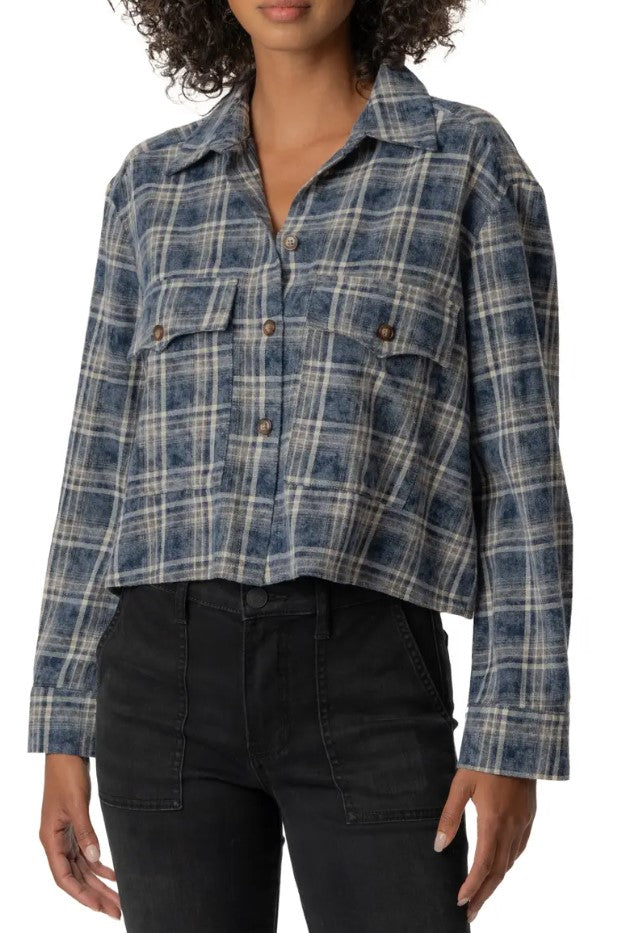 Kut From The Kloth - Mira Boxy Plaid Top