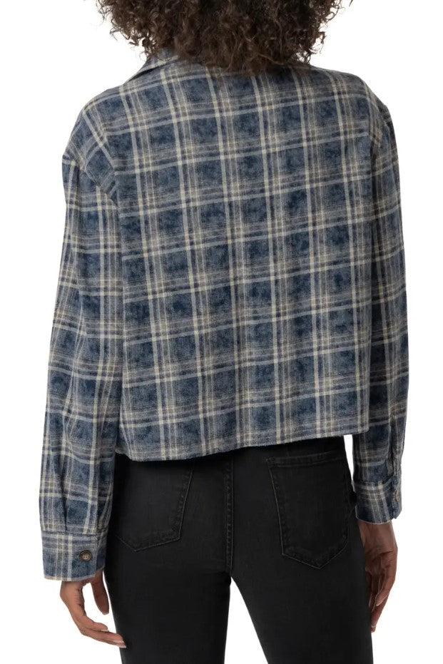 Kut From The Kloth - Mira Boxy Plaid Top