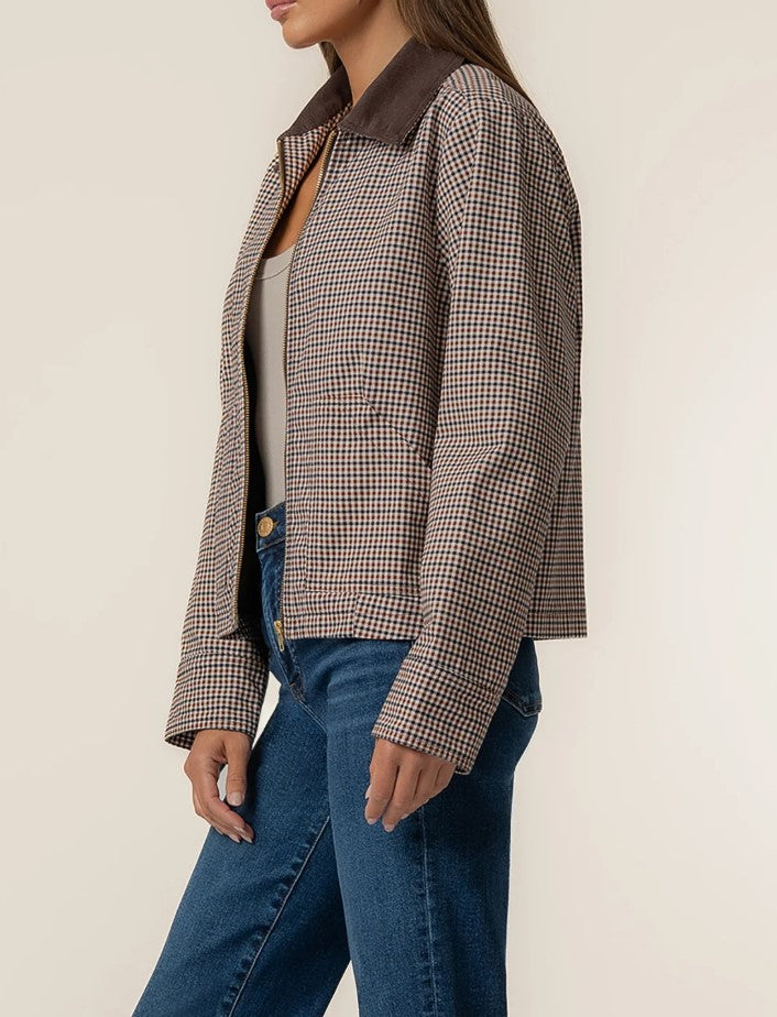 Kut From The Kloth - Natalia Twill Plaid Jacket