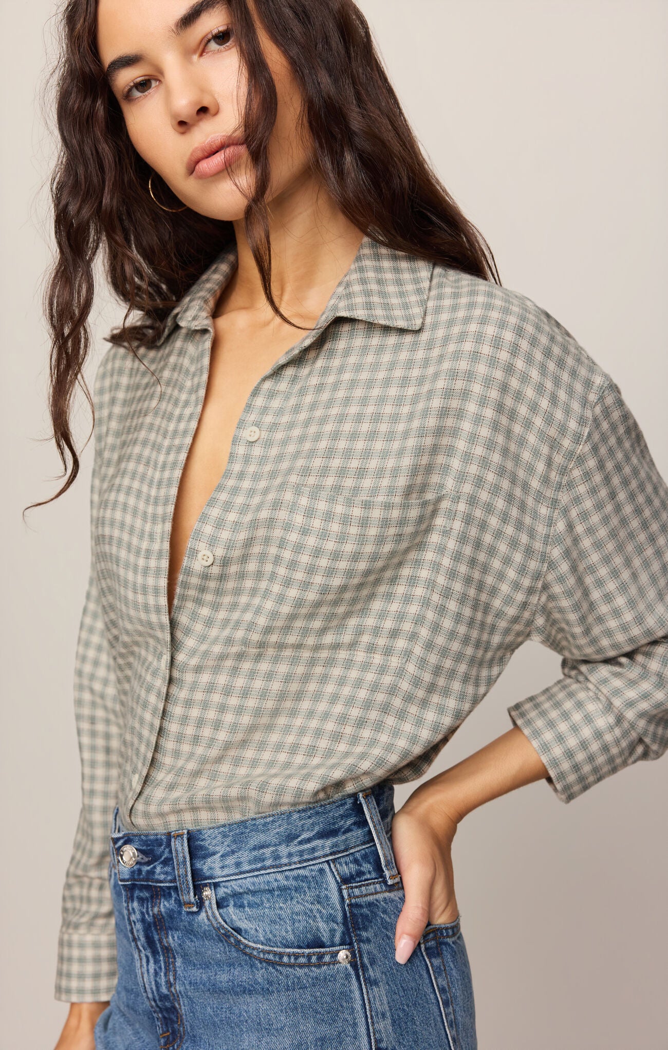 ZSupply - River Plaid Button Up