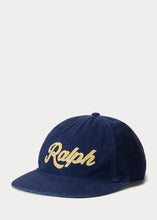 Load image into Gallery viewer, Polo Ralph Lauren - Appliquéd Twill Ball Cap in Navy
